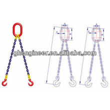 ZWEI LEG CHAIN ​​SLING (GRADE S6)